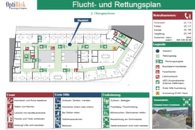 Fluchtweg- und Rettungsplan Fluchtweg- und Rettungsplan